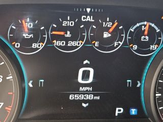 2017 Chevrolet Camaro 1SS - Interior Dashboard With Vehicle Running Image